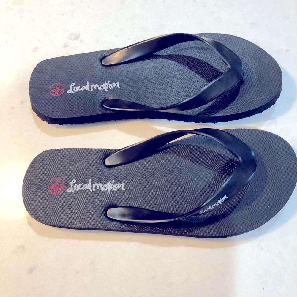 LOCAL MOTION ZORIS BLACK SIZE 10.